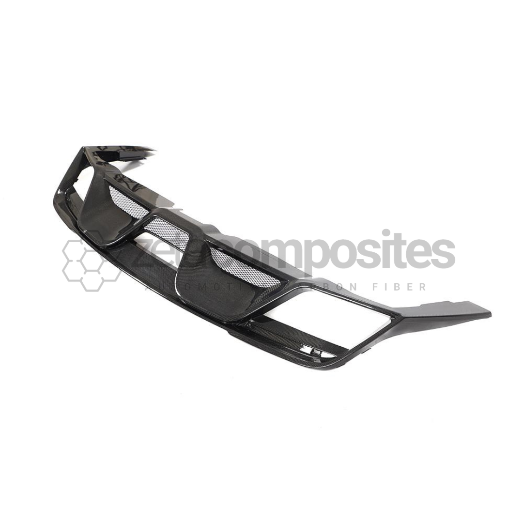 Carbon Fiber Shelby Gt350 Style Rear Diffuser 2018+ S550 – ZetaComposites