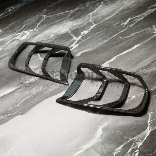 s550 mustang carbon fiber taillights 