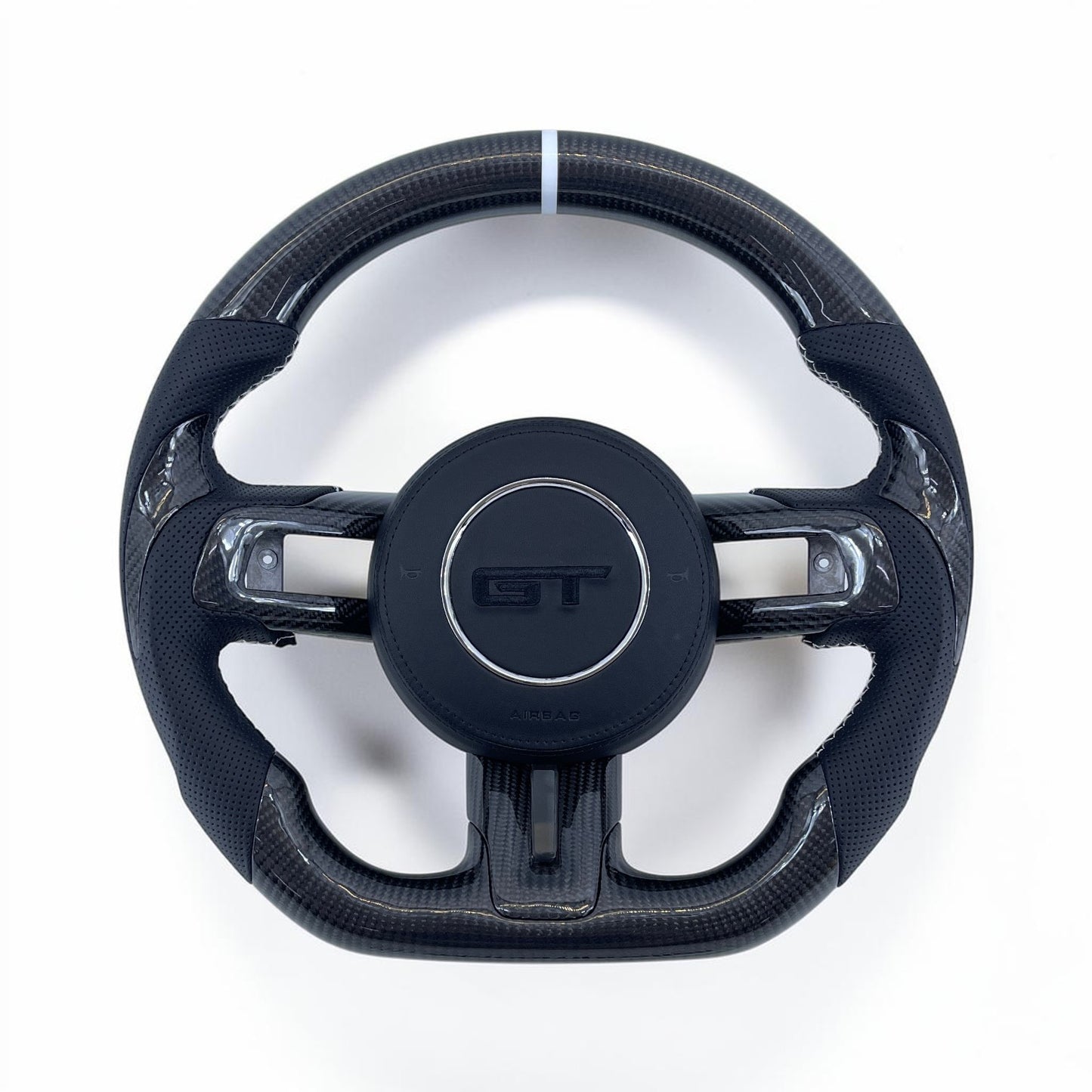 Carbon Fiber Steering Wheel for Mustang (2015'-2023')
