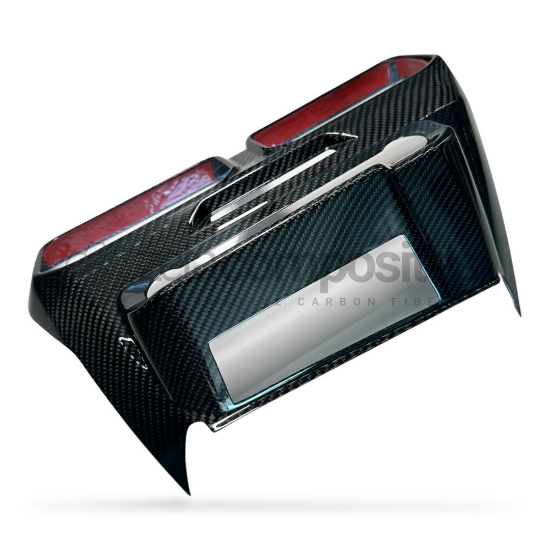 S650 Mustang Carbon Fiber Central Control Panel Cover