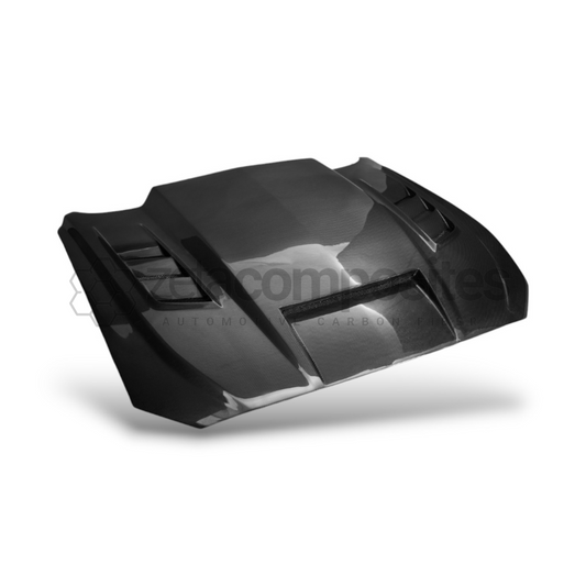 2015-2017 Mustang Carbon Fiber Termi Style Cowl Hood