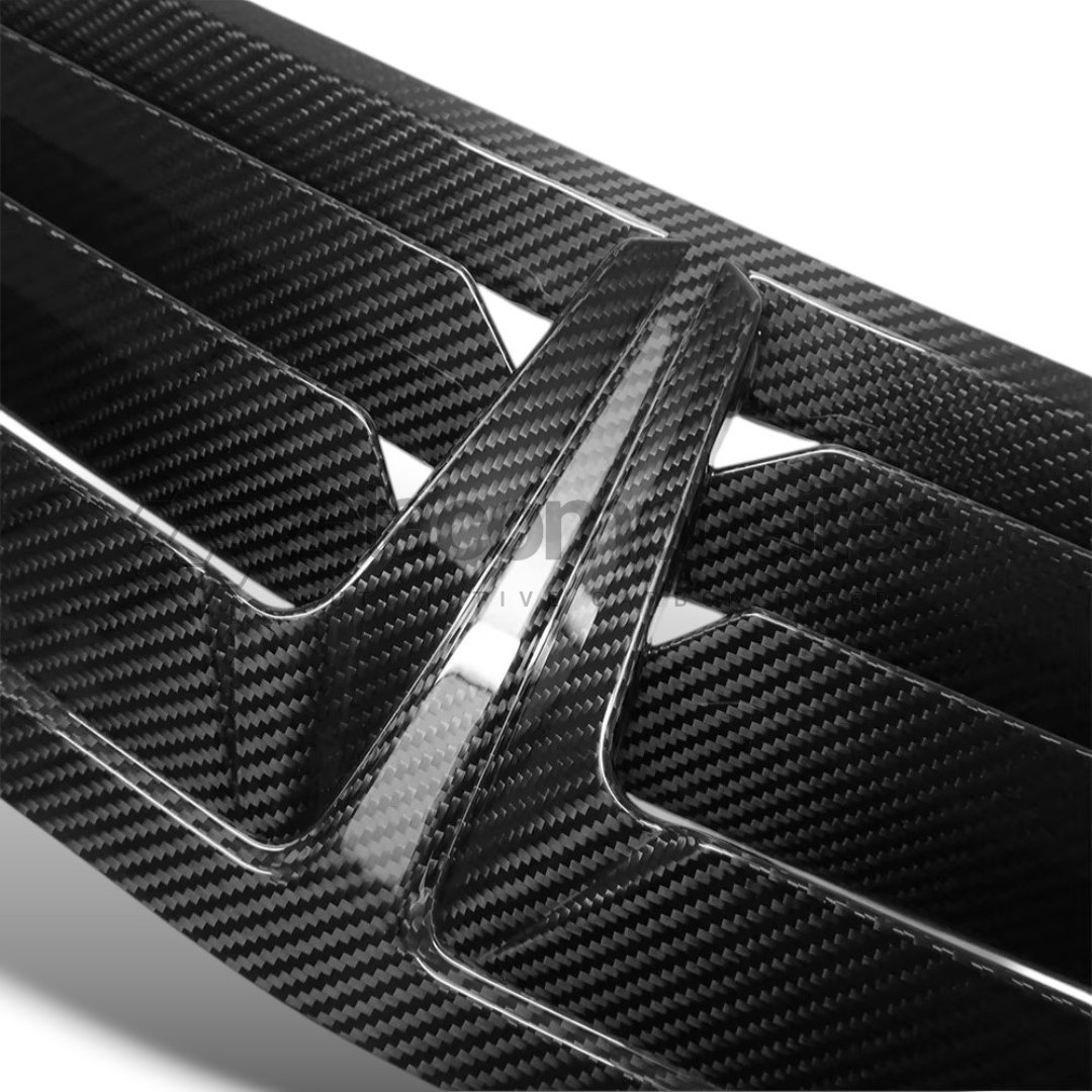 2024+ Mustang Carbon Fiber Hood Vent Replacement Unit