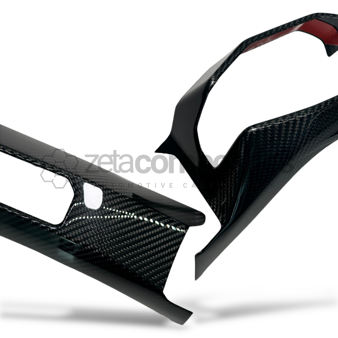 S650 Mustang Carbon Fiber Dash Cover Set