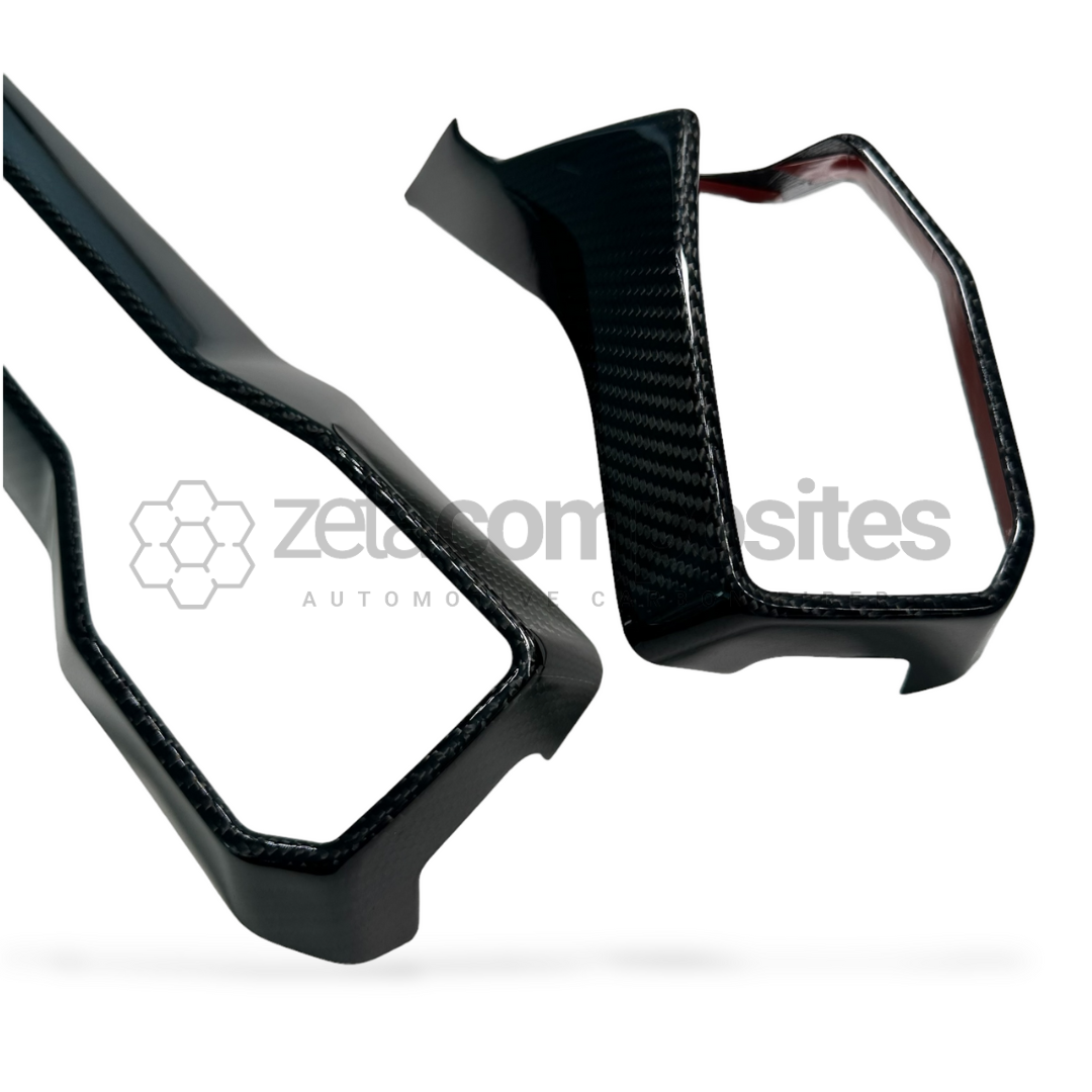 S650 Mustang Carbon Fiber Dash Cover Set