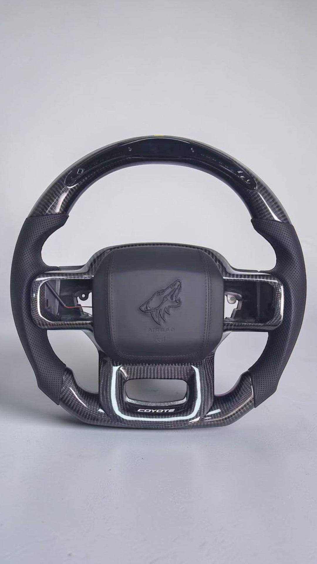 Carbon Fiber Steering Wheel for Ford F150 / Raptor 2021+
