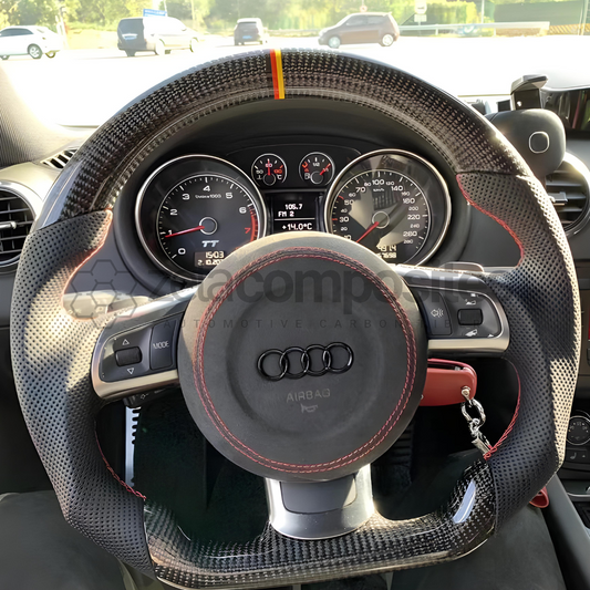 2008-2015 Audi A/S/RS Carbon Fiber Steering Wheel Custom