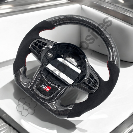 Toyota A90 Supra - Most Customizable Carbon Fiber Steering Wheel