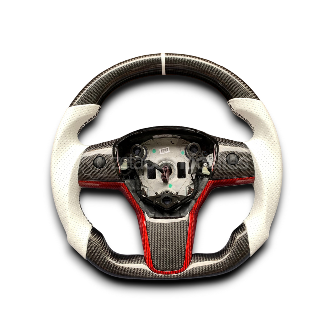 Tesla Carbon Fiber Steering Wheel Model 3 and Y