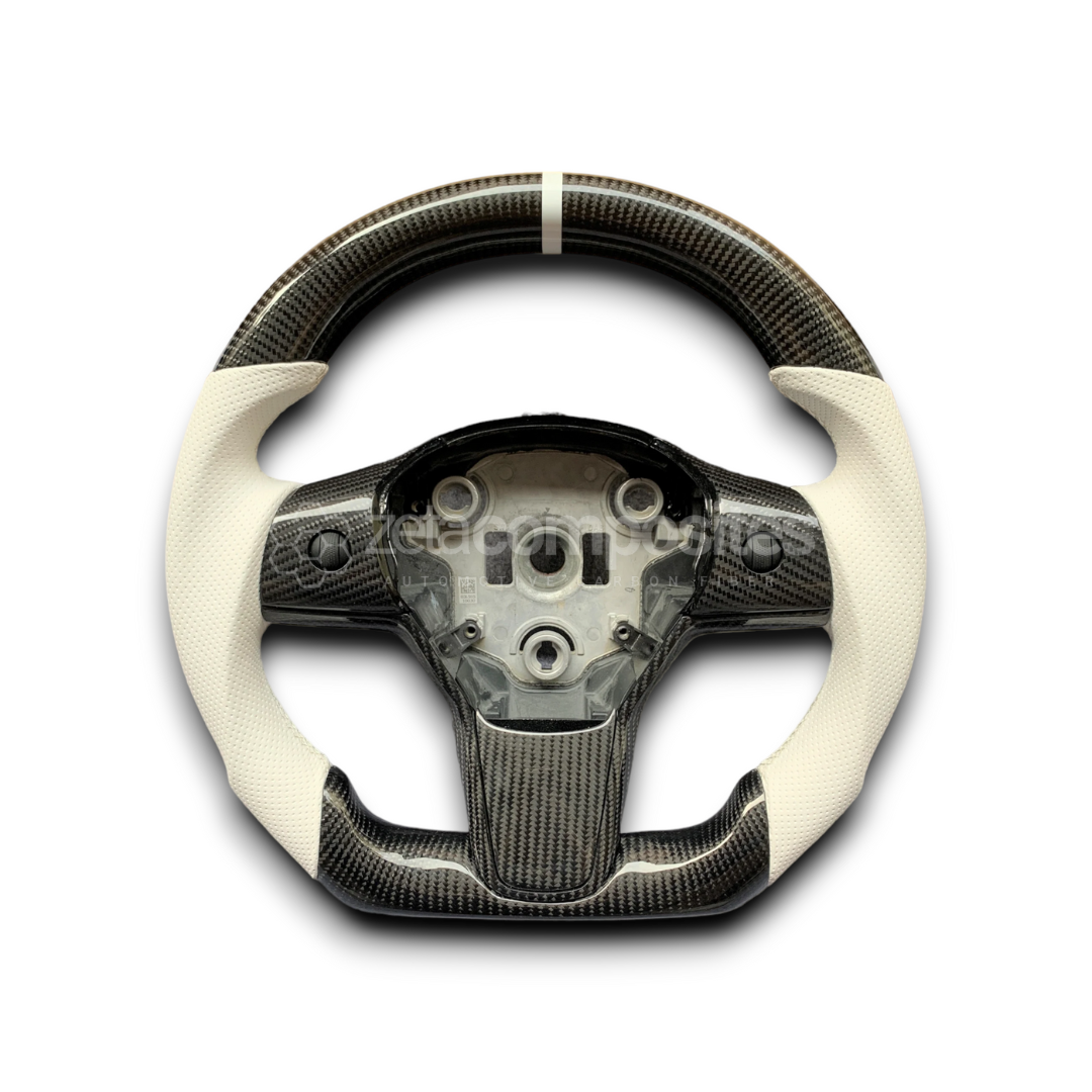 Tesla Carbon Fiber Steering Wheel Model 3 and Y