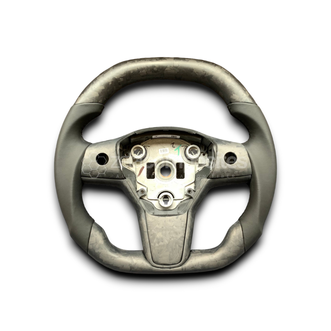 Tesla Carbon Fiber Steering Wheel Model 3 and Y