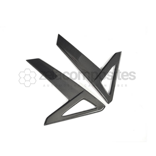 Carbon Fiber Fender Covers P100D 75D P85D Tesla Model S