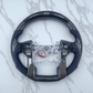 Carbon Fiber Steering Wheel Compatible with Tundra/Tacoma/4runner with Button Frames