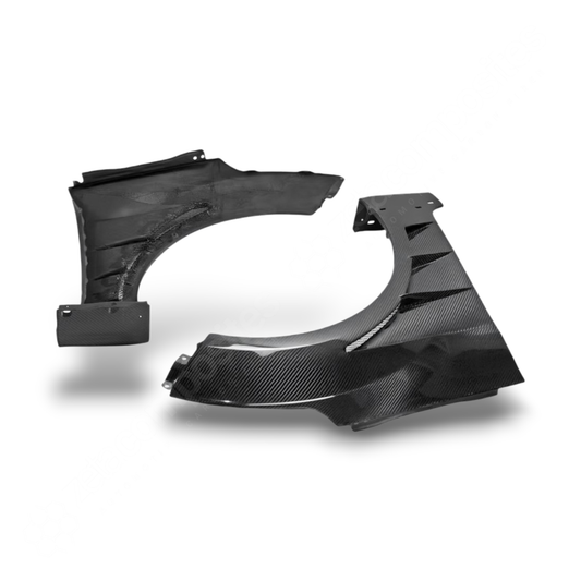 (2011'-2018') Hyundai Veloster Carbon Fiber Hood & Fenders Kit - Vented