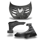 (2011'-2018') Hyundai Veloster Carbon Fiber Hood & Fenders Kit - Vented