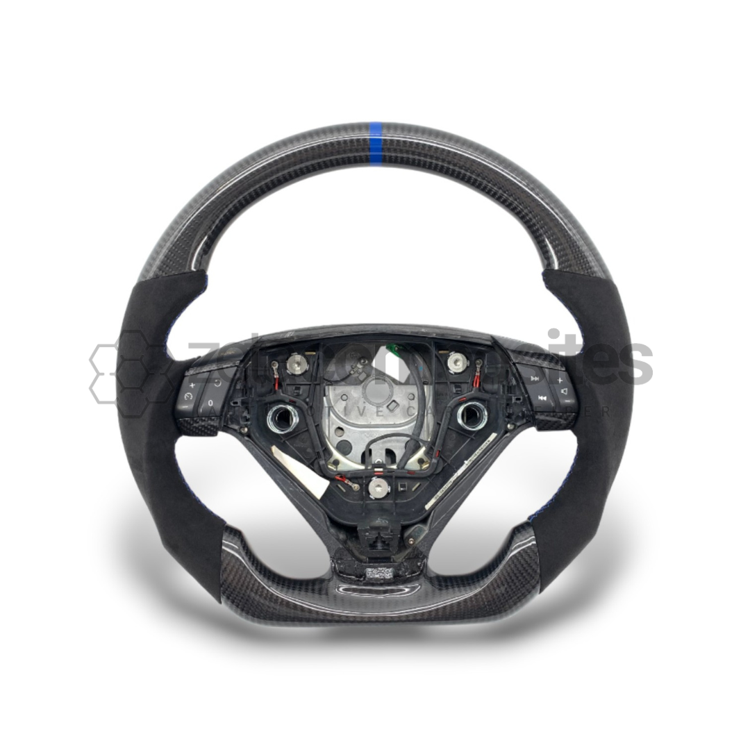 custom carbon fiber steering wheel for volvo