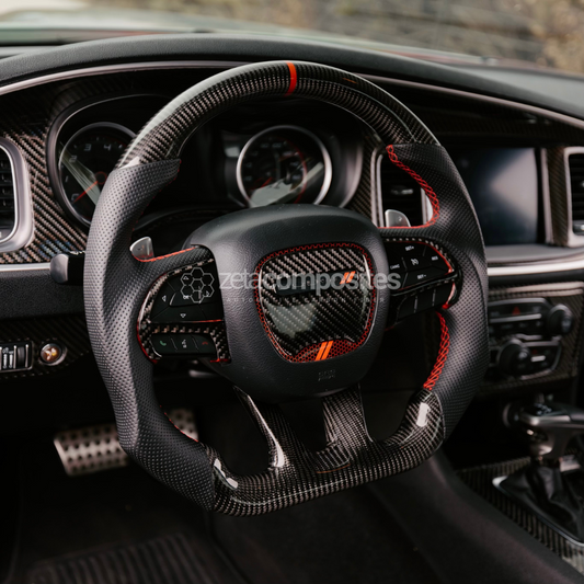 2015-2023 Charger / Challenger / Jeep / Durango SRT Carbon Fiber Steering Wheel