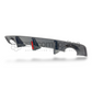 Dodge Charger SRT Widebody Carbon Fiber Rear Diffuser W/ Brake Light