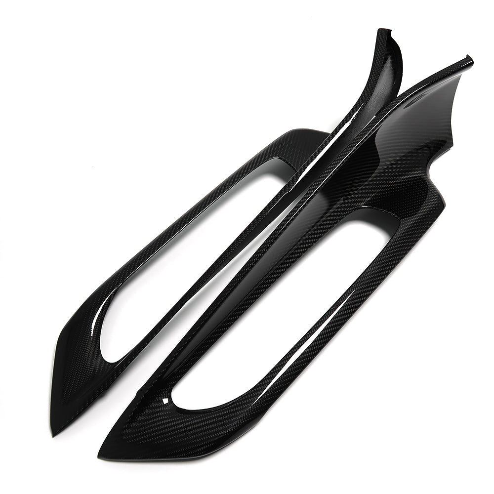 (20'-25') C8 Corvette Carbon Fiber Window Switch Surround Panels