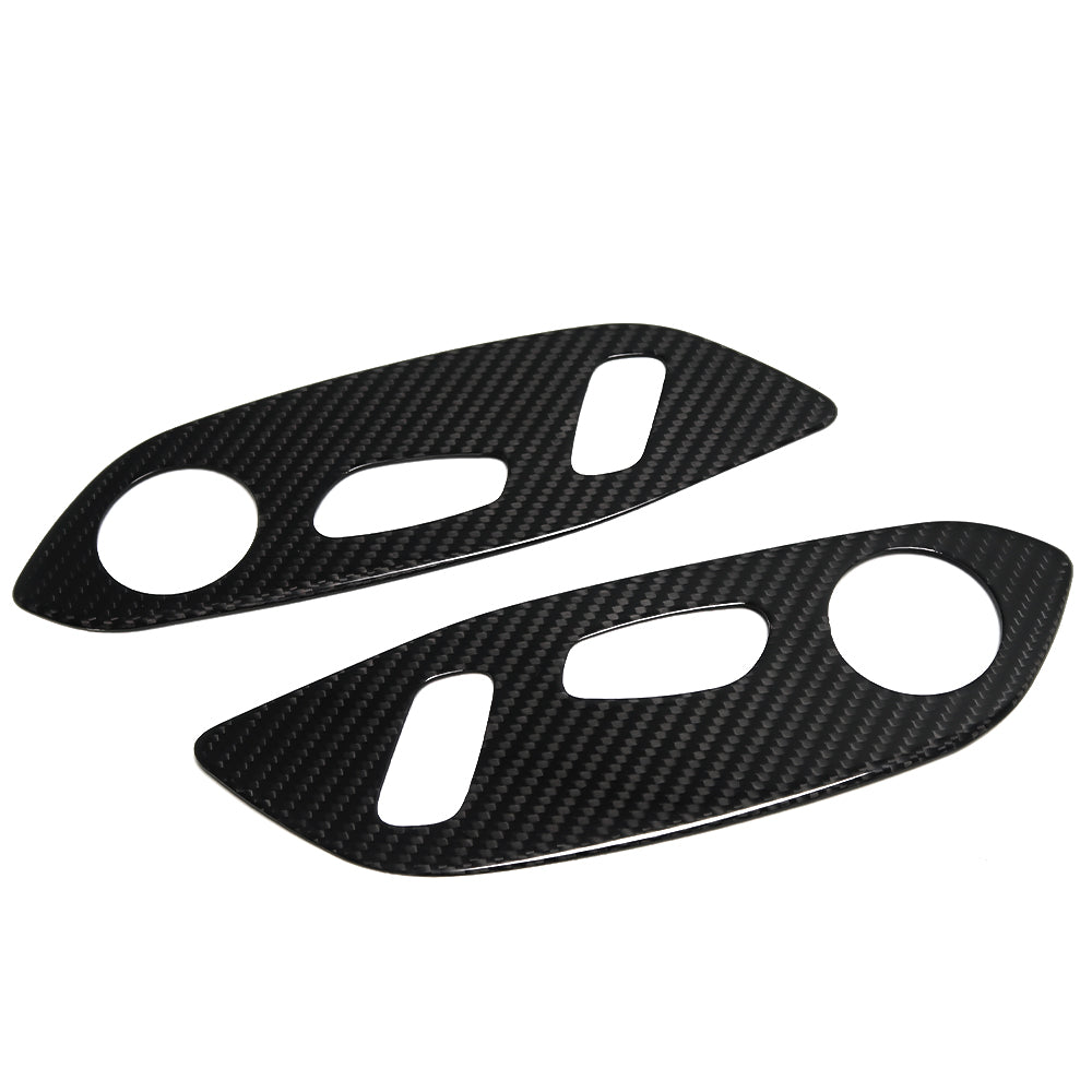 (2020'+) C8 Corvette Carbon Fiber Seat Control Inserts