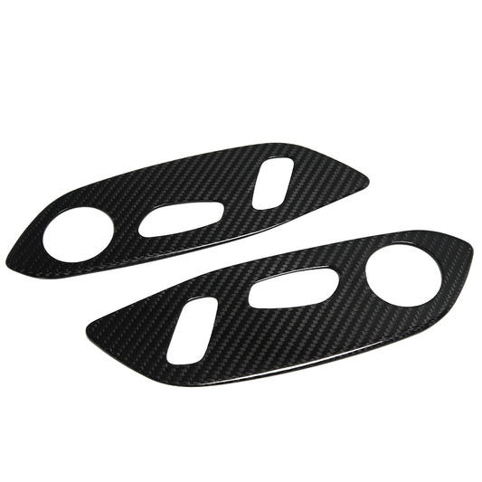 (2020'+) C8 Corvette Carbon Fiber Seat Control Inserts
