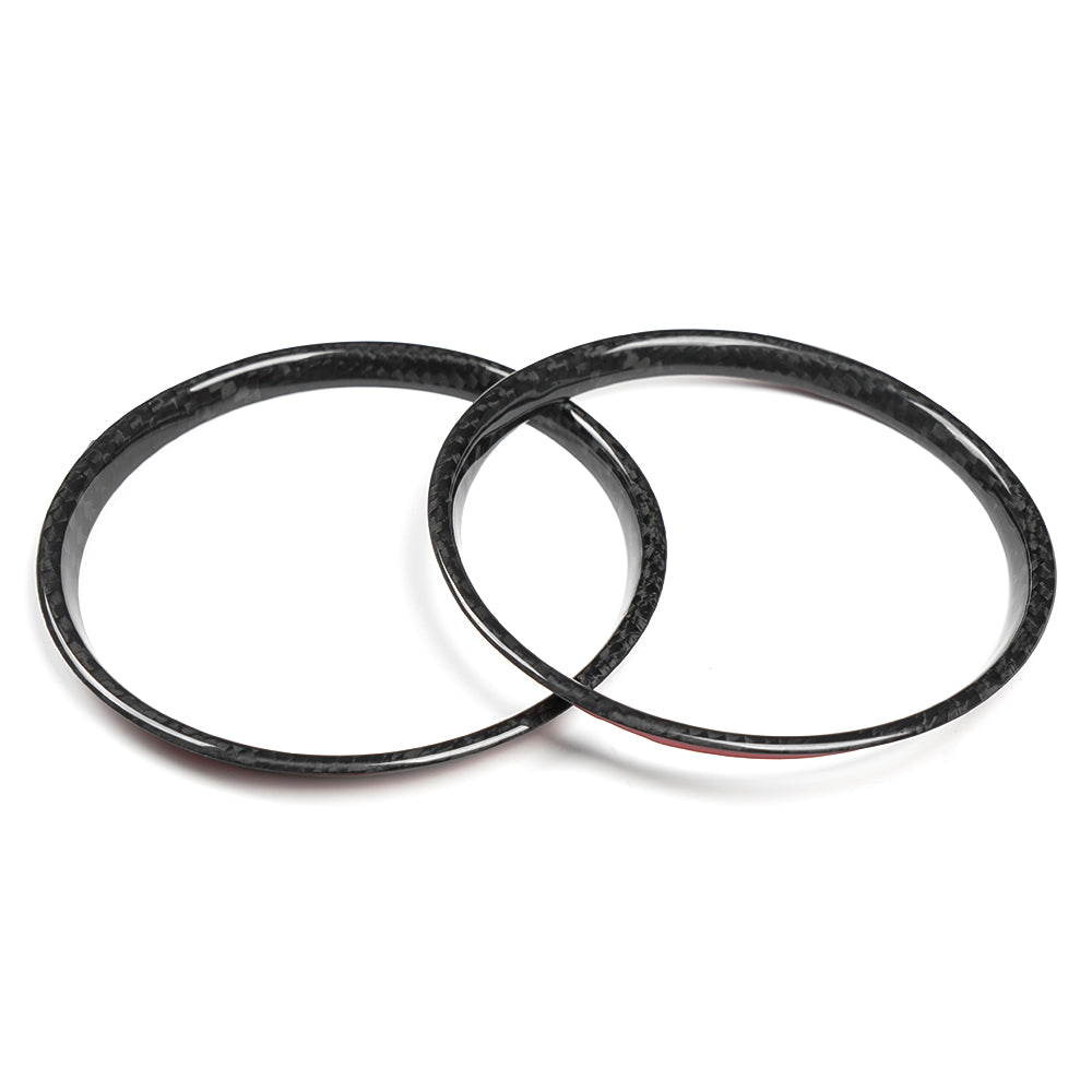 (2026'+) C8 Corvette Carbon Fiber Cup Holder Chrome Ring Delete