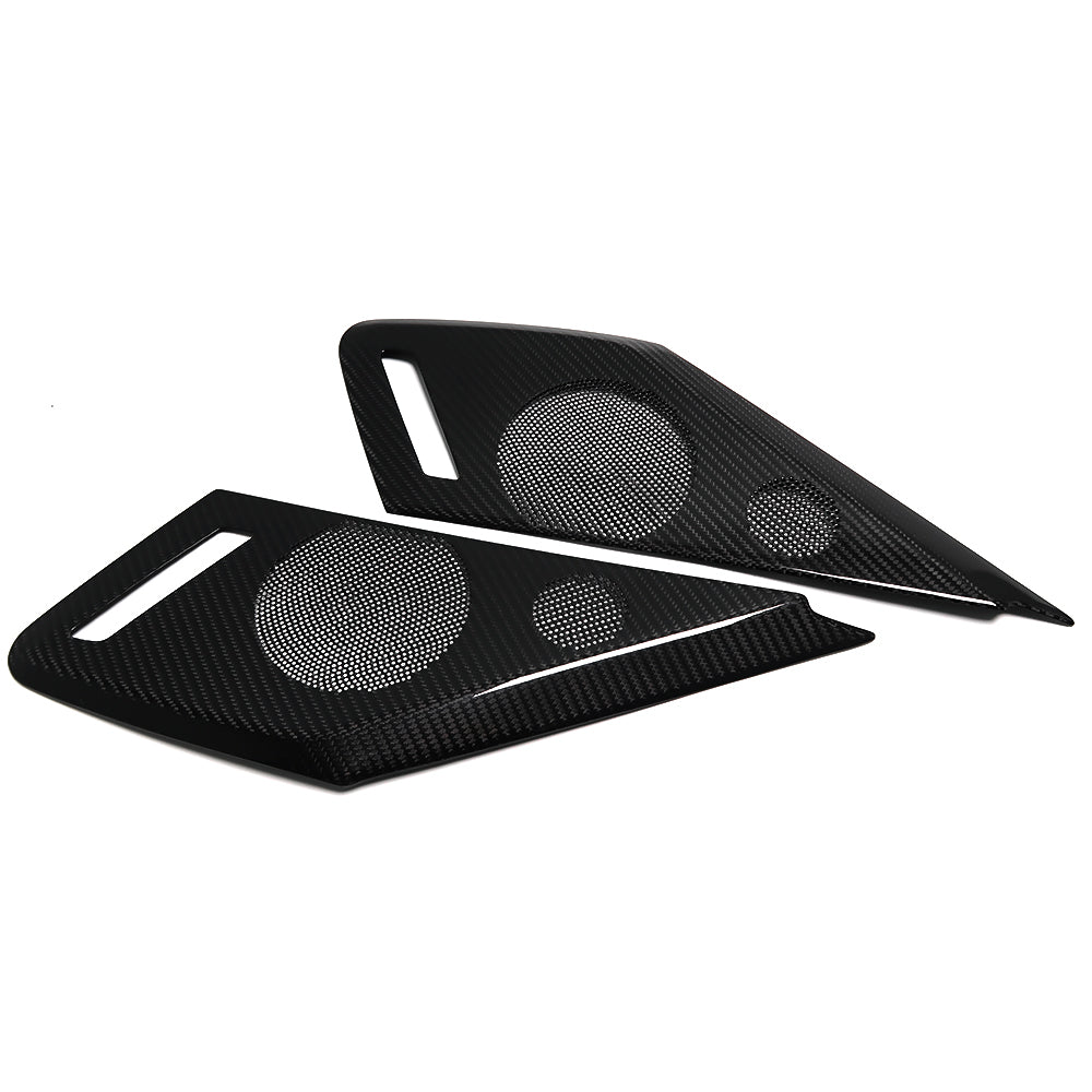 (2020'+) C8 Corvette Carbon Fiber Speaker Cover Set