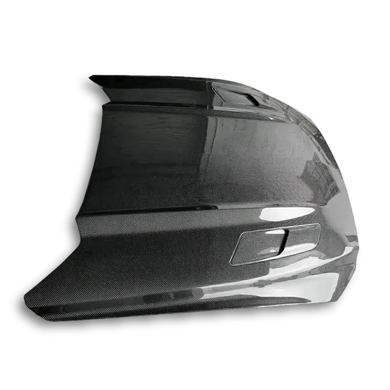 oe style hood mustang 2015 2017 stock style carbon fiber