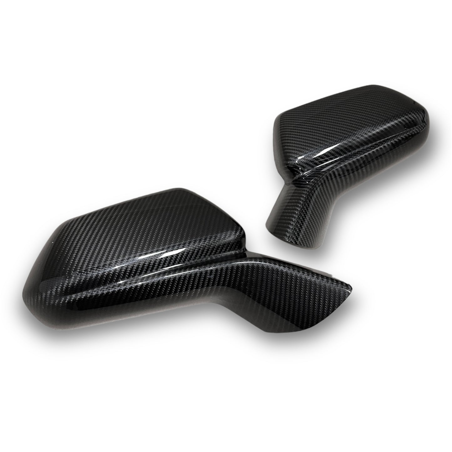 2016-2023 Camaro Carbon Fiber Mirror Caps Set