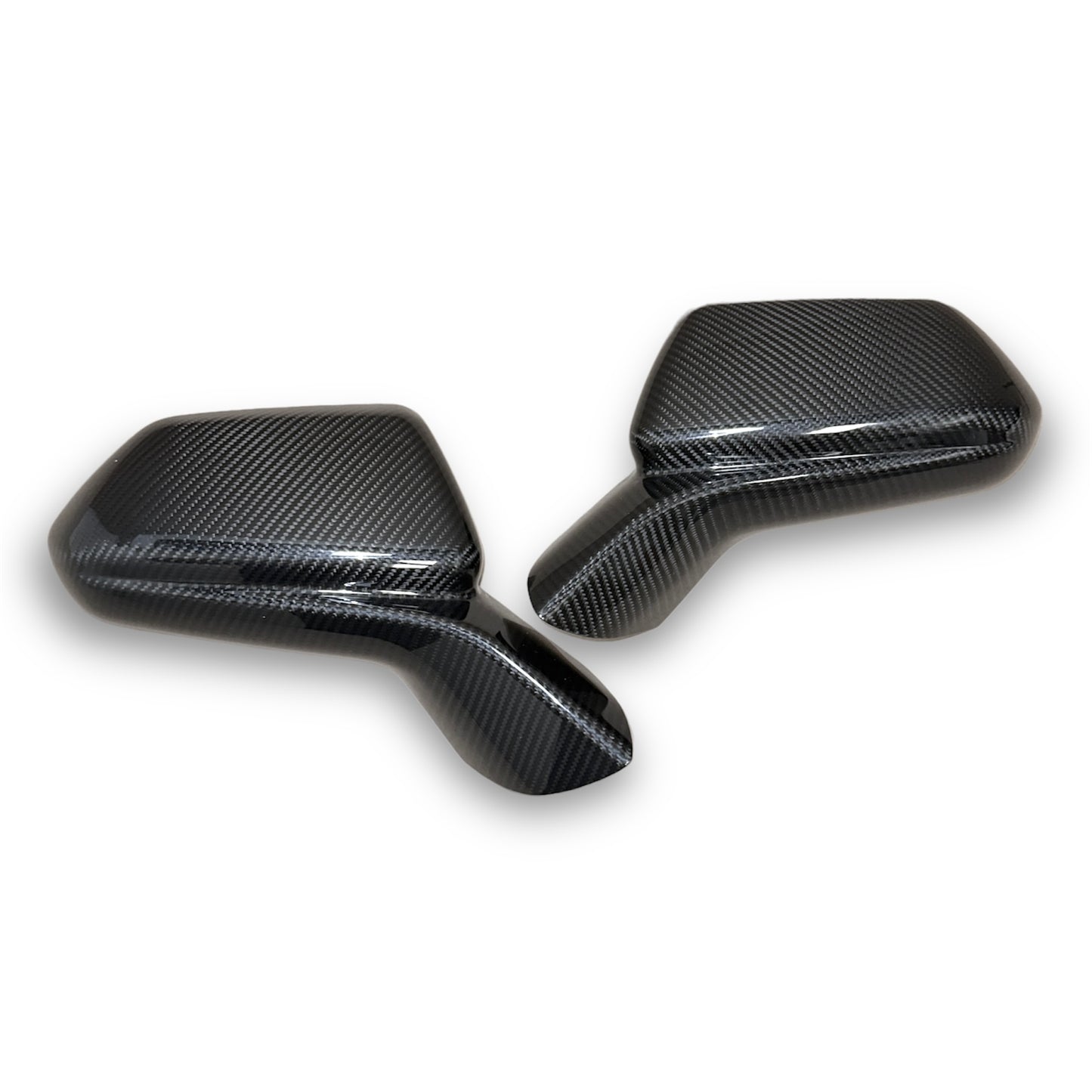 2016-2023 Camaro Carbon Fiber Mirror Caps Set