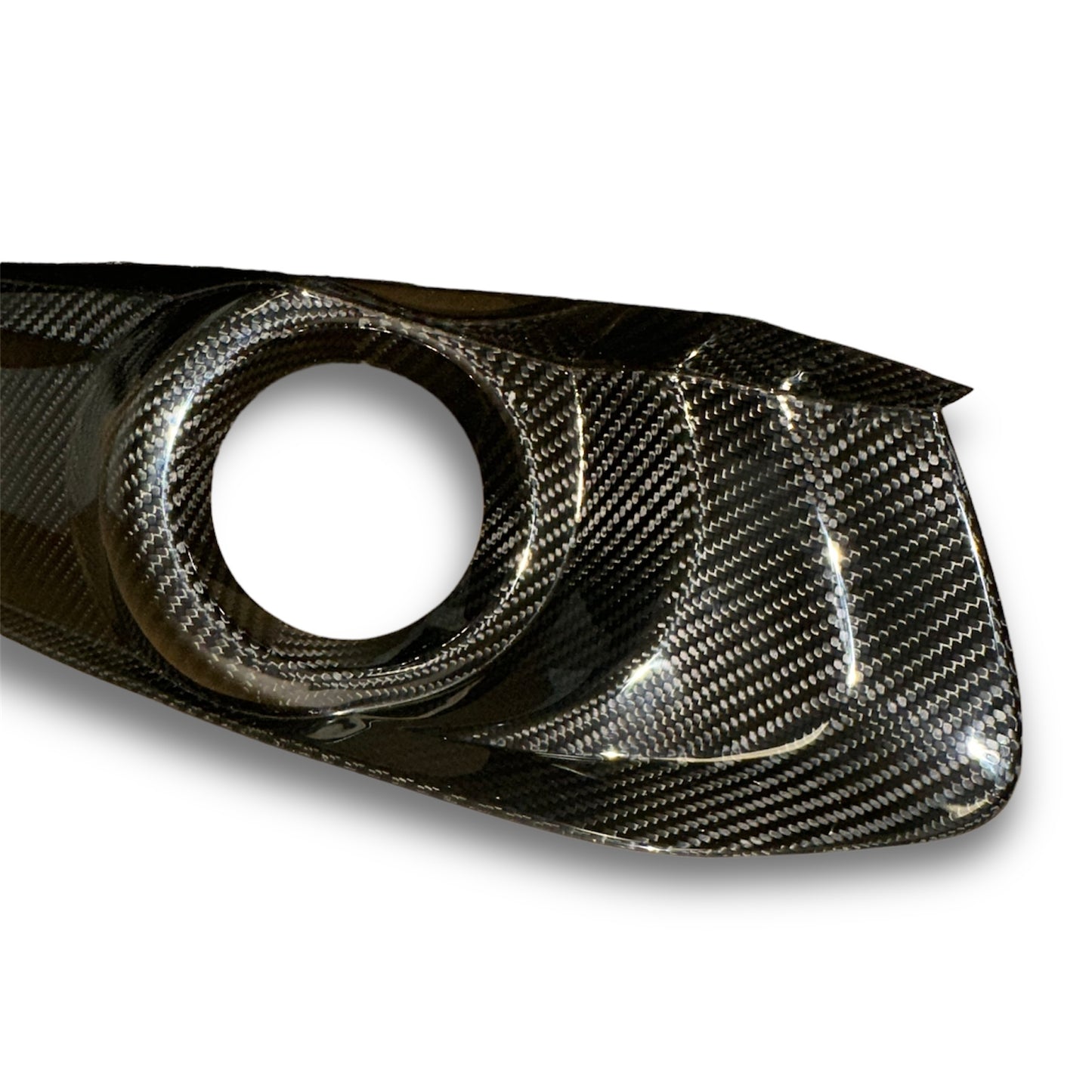 2015-2017 Mustang Carbon Fiber Fog Light Bezel Inserts