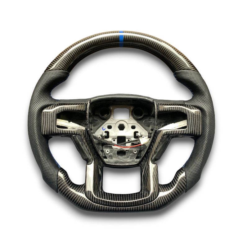 1st Gen + 2nd Gen F150 / Ford Raptor Carbon Fiber Steering Wheel Build