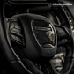 Dodge Carbon Fiber Steering Wheel + Shifter Cover Combo (15'-23')