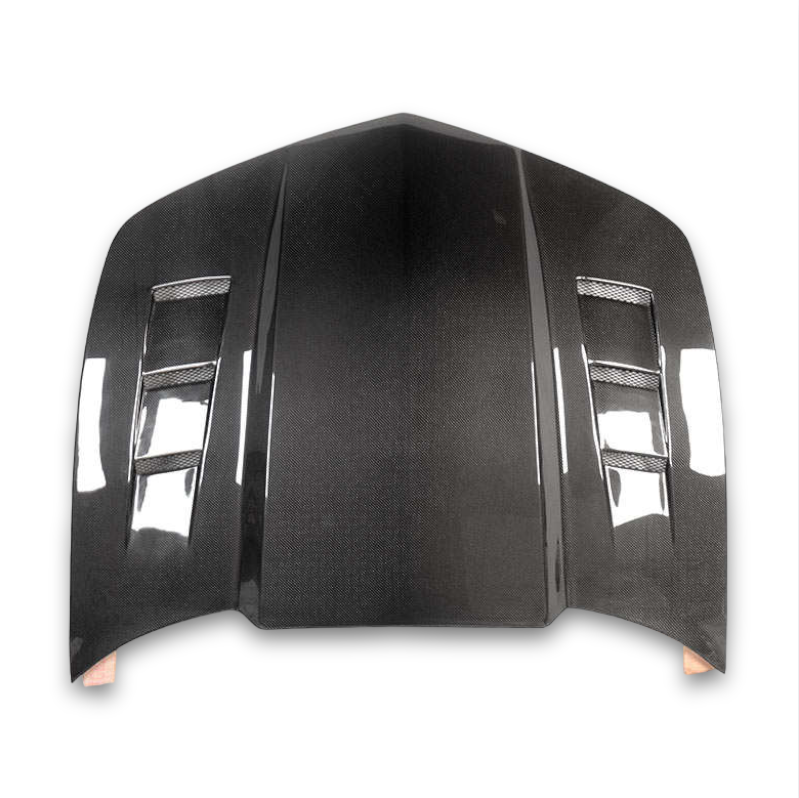 2010-2015 5th Gen Camaro Twin Vent Carbon Fiber Hood