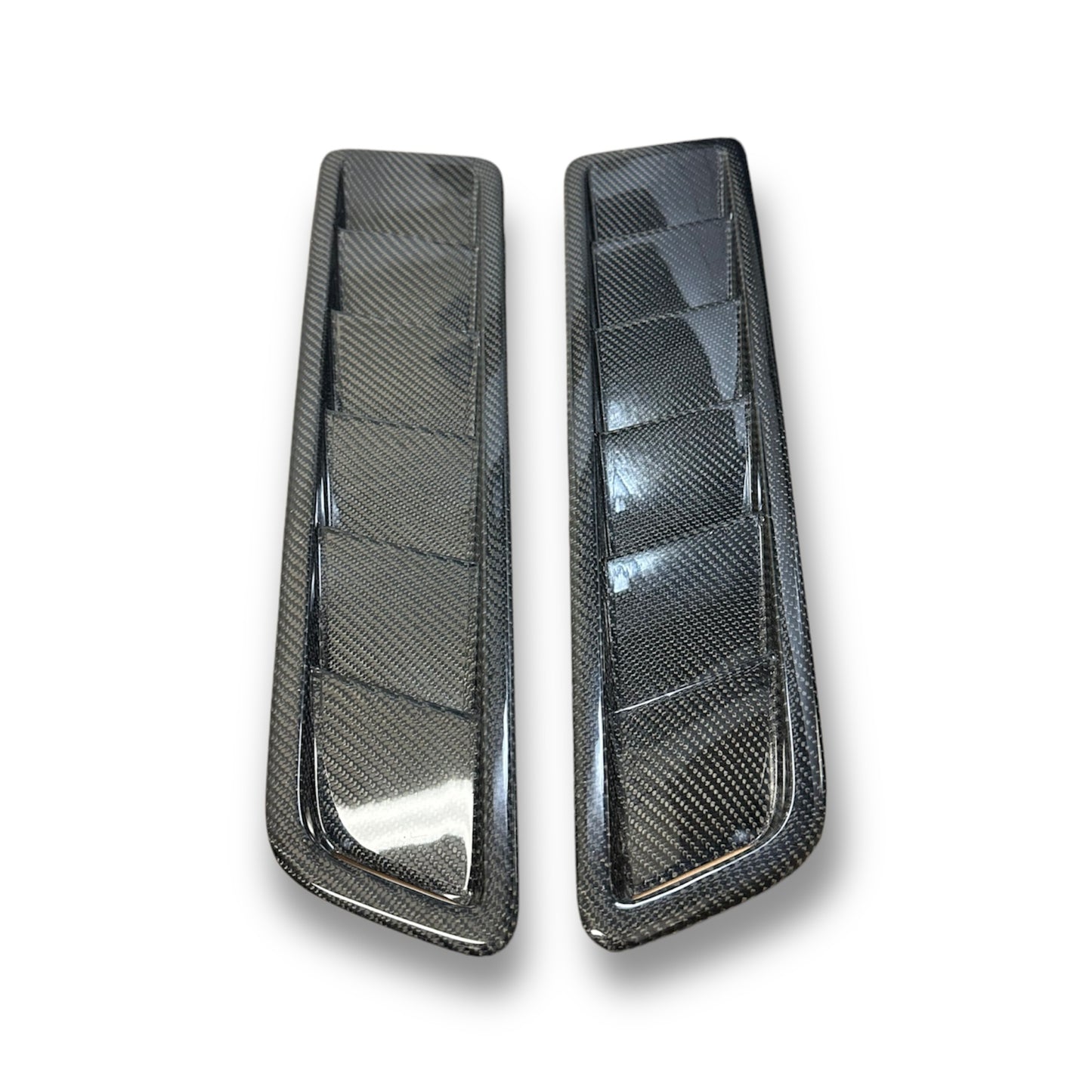 2013-2014 Mustang Carbon Fiber Hood Vents Replacements